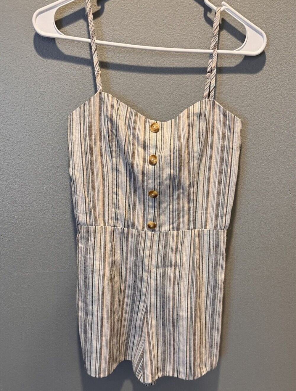 Altar’d State Romper Women's Tie Back Size M